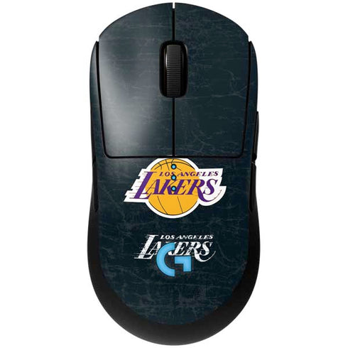 NBA Los Angeles Lakers Black Primary Logo G Pro Wireless Gaming Mouse Skin