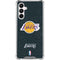 NBA Los Angeles Lakers Black Primary Logo Galaxy A16 5G Clear Case