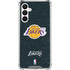 NBA Los Angeles Lakers Black Primary Logo Galaxy A16 5G Clear Case