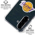 NBA Los Angeles Lakers Black Primary Logo Galaxy A36 5G Clear Case