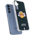 NBA Los Angeles Lakers Black Primary Logo Galaxy A55 5G Clear Case