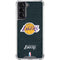 NBA Los Angeles Lakers Black Primary Logo Galaxy S22 Clear Case