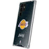 NBA Los Angeles Lakers Black Primary Logo Galaxy S23 Ultra Clear Case