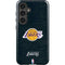 NBA Los Angeles Lakers Black Primary Logo Galaxy S25 Impact Case