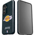 NBA Los Angeles Lakers Black Primary Logo Galaxy S25 Impact Case