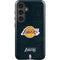 NBA Los Angeles Lakers Black Primary Logo Galaxy S25 Plus Impact Case