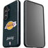 NBA Los Angeles Lakers Black Primary Logo Galaxy S25 Plus Impact Case