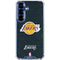 NBA Los Angeles Lakers Black Primary Logo Galaxy S25 Plus Clear Case