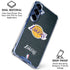 NBA Los Angeles Lakers Black Primary Logo Galaxy S25 Plus Clear Case
