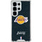 NBA Los Angeles Lakers Black Primary Logo Galaxy S25 Ultra Clear Case