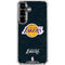 NBA Los Angeles Lakers Black Primary Logo Galaxy S26 Plus Clear Case