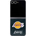 NBA Los Angeles Lakers Black Primary Logo Galaxy Z Flip6 Skin