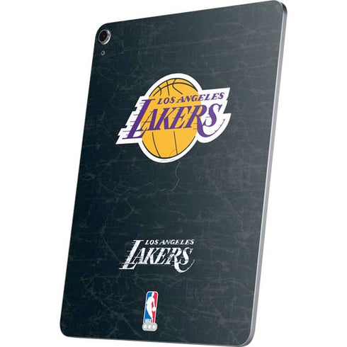 NBA Los Angeles Lakers Black Primary Logo Apple iPad Air Skin
