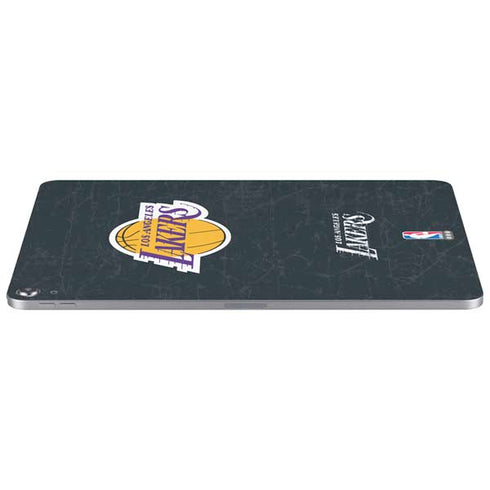 NBA Los Angeles Lakers Black Primary Logo Apple iPad Air Skin