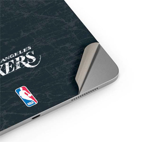 NBA Los Angeles Lakers Black Primary Logo Apple iPad Air Skin