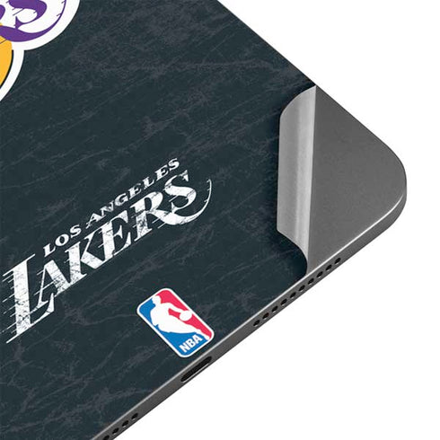 NBA Los Angeles Lakers Black Primary Logo Apple iPad Mini Skin
