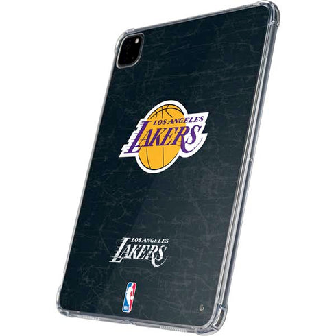 NBA Los Angeles Lakers Black Primary Logo iPad Pro 11in (2024) Clear Case