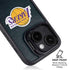 NBA Los Angeles Lakers Black Primary Logo iPhone 15 Plus Kickstand Case