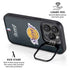 NBA Los Angeles Lakers Black Primary Logo iPhone 15 Pro Kickstand Case