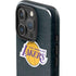 NBA Los Angeles Lakers Black Primary Logo iPhone 16 Pro Impact Case