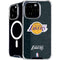 NBA Los Angeles Lakers Black Primary Logo iPhone 16 Pro MagSafe Case