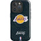 NBA Los Angeles Lakers Black Primary Logo iPhone 16 Pro Magsafe Impact Case