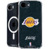 NBA Los Angeles Lakers Black Primary Logo iPhone 16e MagSafe Case