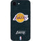 NBA Los Angeles Lakers Black Primary Logo iPhone 16e Skin