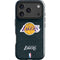 NBA Los Angeles Lakers Black Primary Logo iPhone 18 Pro Impact Case