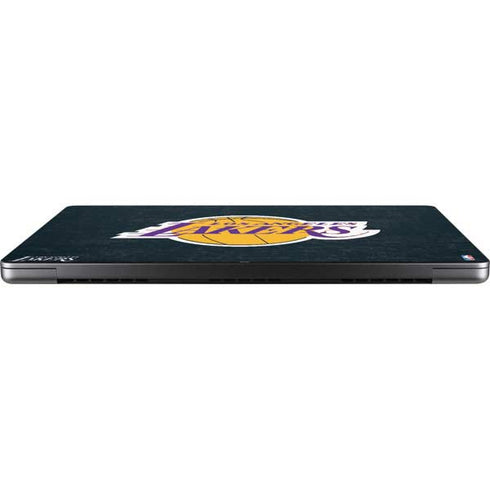 NBA Los Angeles Lakers Black Primary Logo Apple MacBook Pro 14-inch Skin