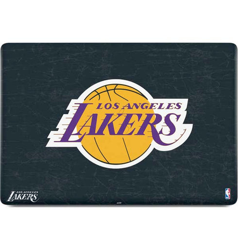 NBA Los Angeles Lakers Black Primary Logo MacBook Skins