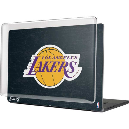 NBA Los Angeles Lakers Black Primary Logo MacBook Cases
