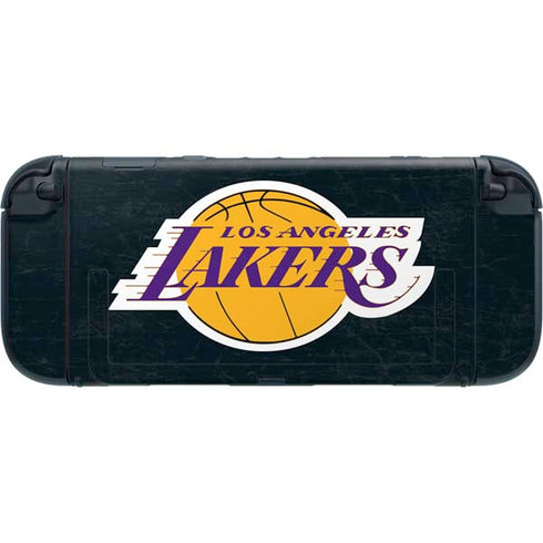 NBA Los Angeles Lakers Black Primary Logo Nintendo Switch 2 (2025) with Joy-Con Skin