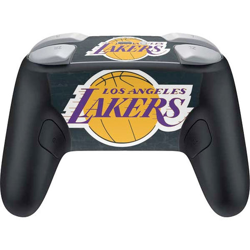 NBA Los Angeles Lakers Black Primary Logo Nintendo Switch 2 (2025) Pro Controller Skin