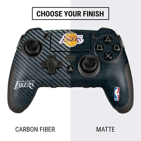 NBA Los Angeles Lakers Black Primary Logo PlayStation Scuf Vantage 2 Controller Skin
