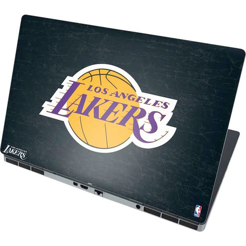 NBA Los Angeles Lakers Black Primary Logo Dell Precision Skin