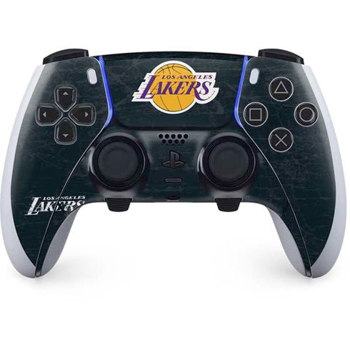 NBA Los Angeles Lakers Black Primary Logo PS5 DualSense Edge Pro Controller Skin