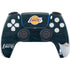 NBA Los Angeles Lakers Black Primary Logo PS5 Pro Disk Bundle Skin