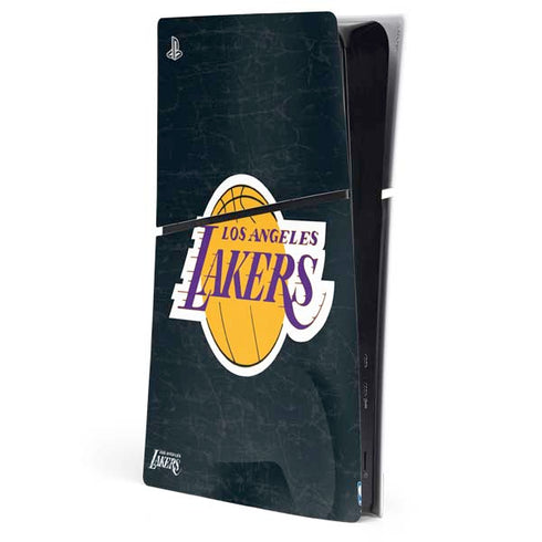 NBA Los Angeles Lakers Black Primary Logo PlayStation PS5 Skins