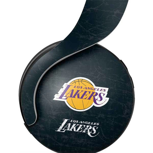 NBA Los Angeles Lakers Black Primary Logo PULSE 3D Wireless Headset for PS5 Skin