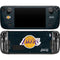 NBA Los Angeles Lakers Black Primary Logo Steam Deck Handheld Gaming Computer OLED Skin