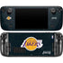 NBA Los Angeles Lakers Black Primary Logo Steam Deck Handheld Gaming Computer OLED Skin