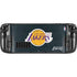 NBA Los Angeles Lakers Black Primary Logo Steam Deck Handheld Gaming Computer OLED Skin
