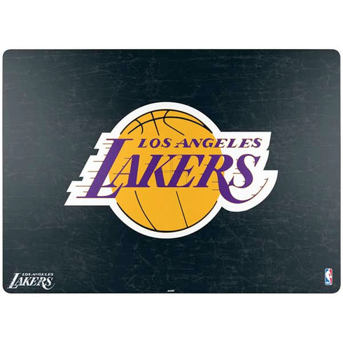 NBA Los Angeles Lakers Black Primary Logo Surface Laptop 7 13.8in Skin