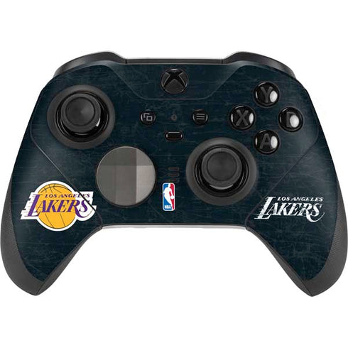 NBA Los Angeles Lakers Black Primary Logo Xbox Elite Wireless Controller Series 2 Skin