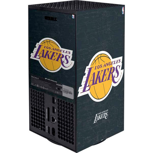 NBA Los Angeles Lakers Black Primary Logo Xbox Series X Bundle Skin