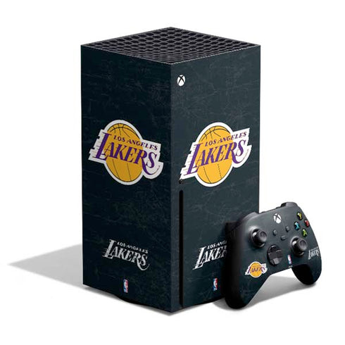 NBA Los Angeles Lakers Black Primary Logo Xbox Series X Skins