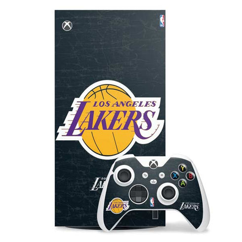 NBA Los Angeles Lakers Black Primary Logo Xbox Series X Skins