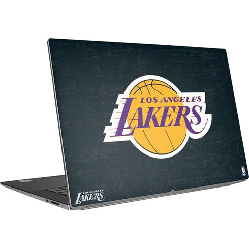 NBA Los Angeles Lakers Black Primary Logo Dell XPS Skin