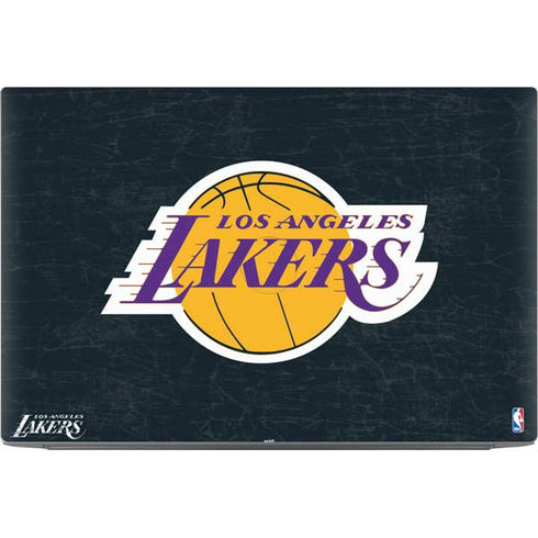 NBA Los Angeles Lakers Black Primary Logo Dell XPS Skin